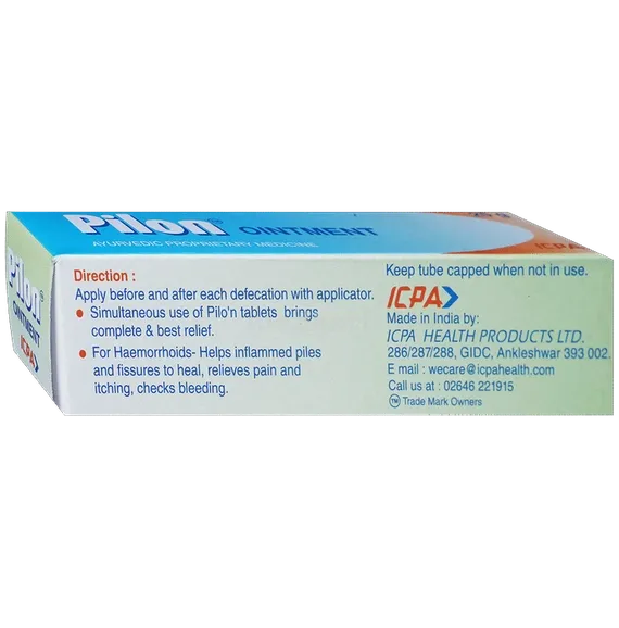 pilon ointment 25 gm